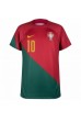 Portugal Bernardo Silva #10 Voetbaltruitje Thuis tenue WK 2022 Korte Mouw